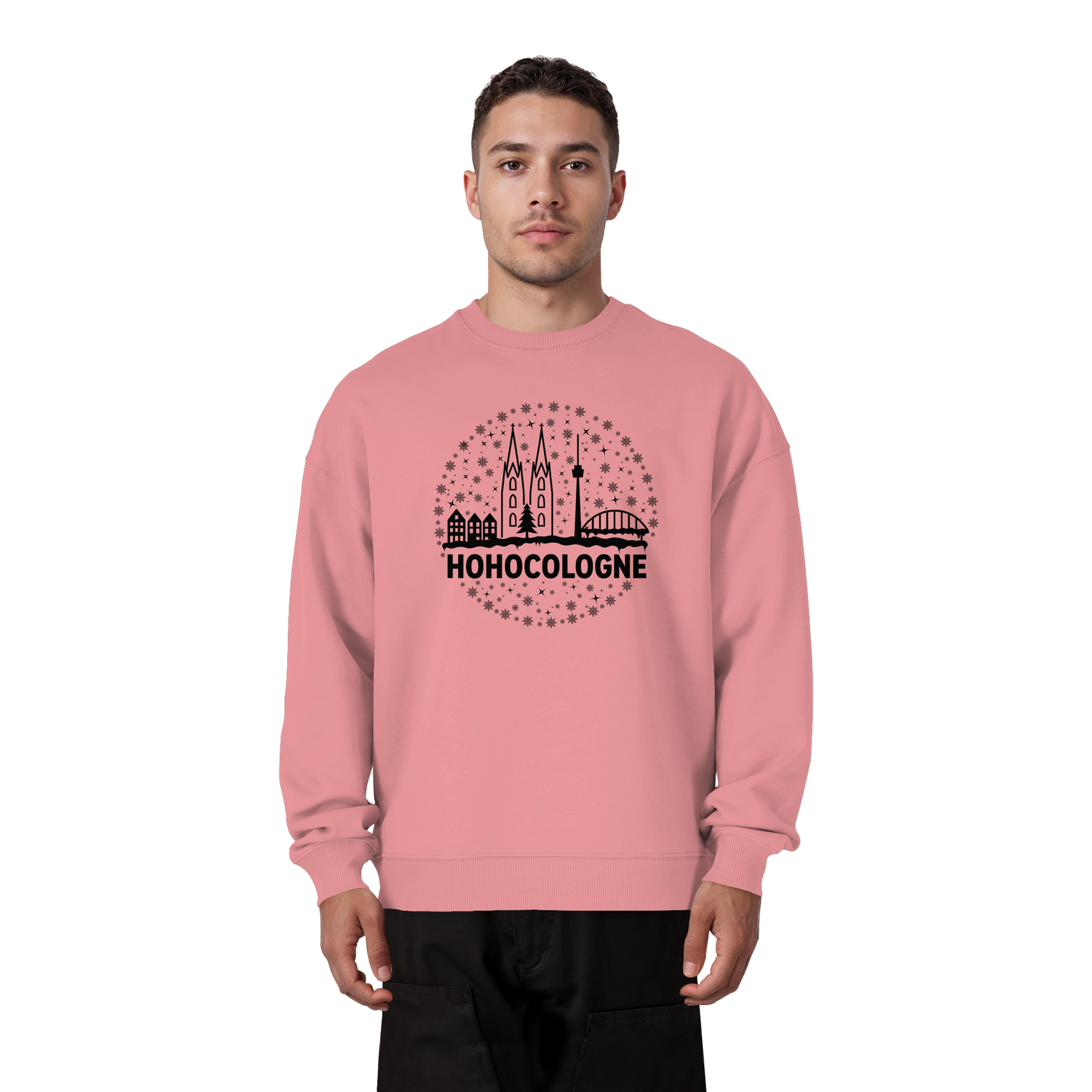 HOHOCologne Druck - Organic Oversize Sweatshirt