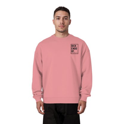 Bickendorf Koordinaten (kleiner Druck auf der Brust) - Organic Oversize Sweatshirt