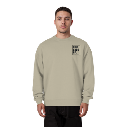 Bickendorf Koordinaten (kleiner Druck auf der Brust) - Organic Oversize Sweatshirt