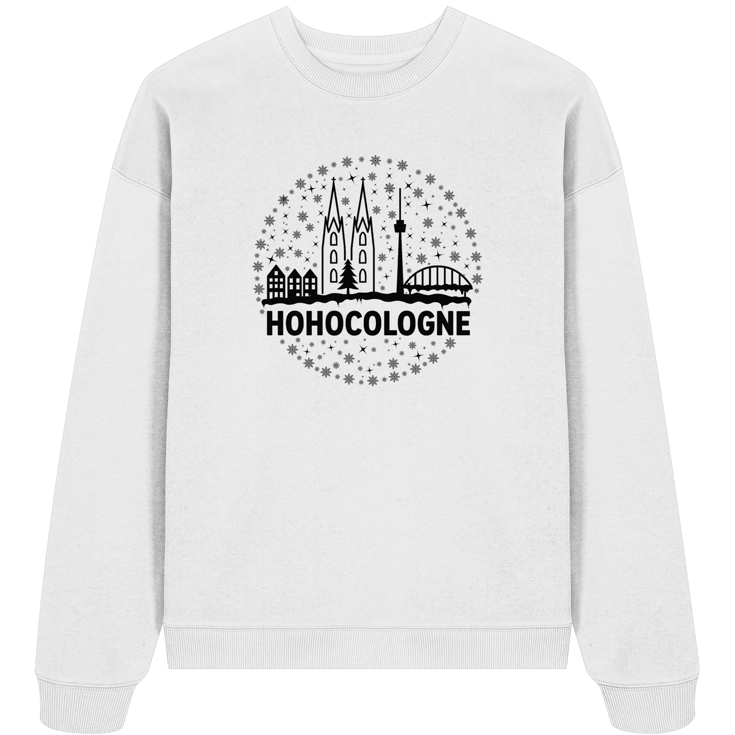 HOHOCologne Druck - Organic Oversize Sweatshirt