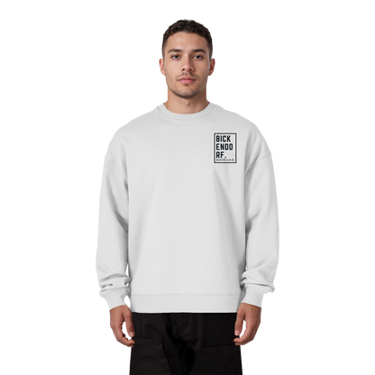 Bickendorf Koordinaten (kleiner Druck auf der Brust) - Organic Oversize Sweatshirt