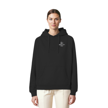 Köln Skyline Stick - Organic Raglan Hoodie