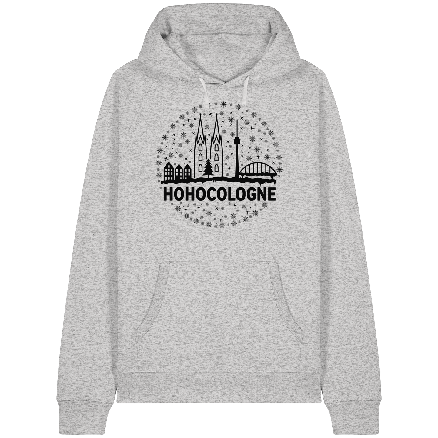 HOHOCologne Druck - Organic Raglan Hoodie