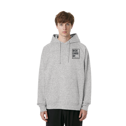 Bickendorf Koordinaten (kleiner Druck auf der Brust) - Organic Raglan Hoodie