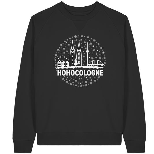 HOHOCologne Druck - Organic Raglan Sweatshirt