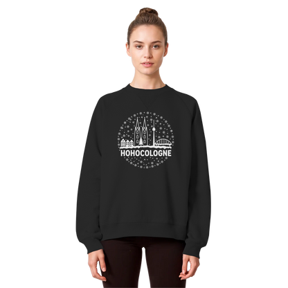 HOHOCologne Druck - Organic Raglan Sweatshirt