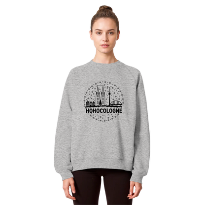 HOHOCologne Druck - Organic Raglan Sweatshirt