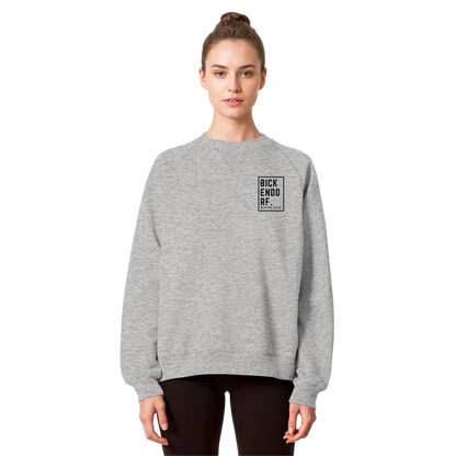 Bickendorf Koordinaten (kleiner Druck auf der Brust) - Organic Raglan Sweatshirt