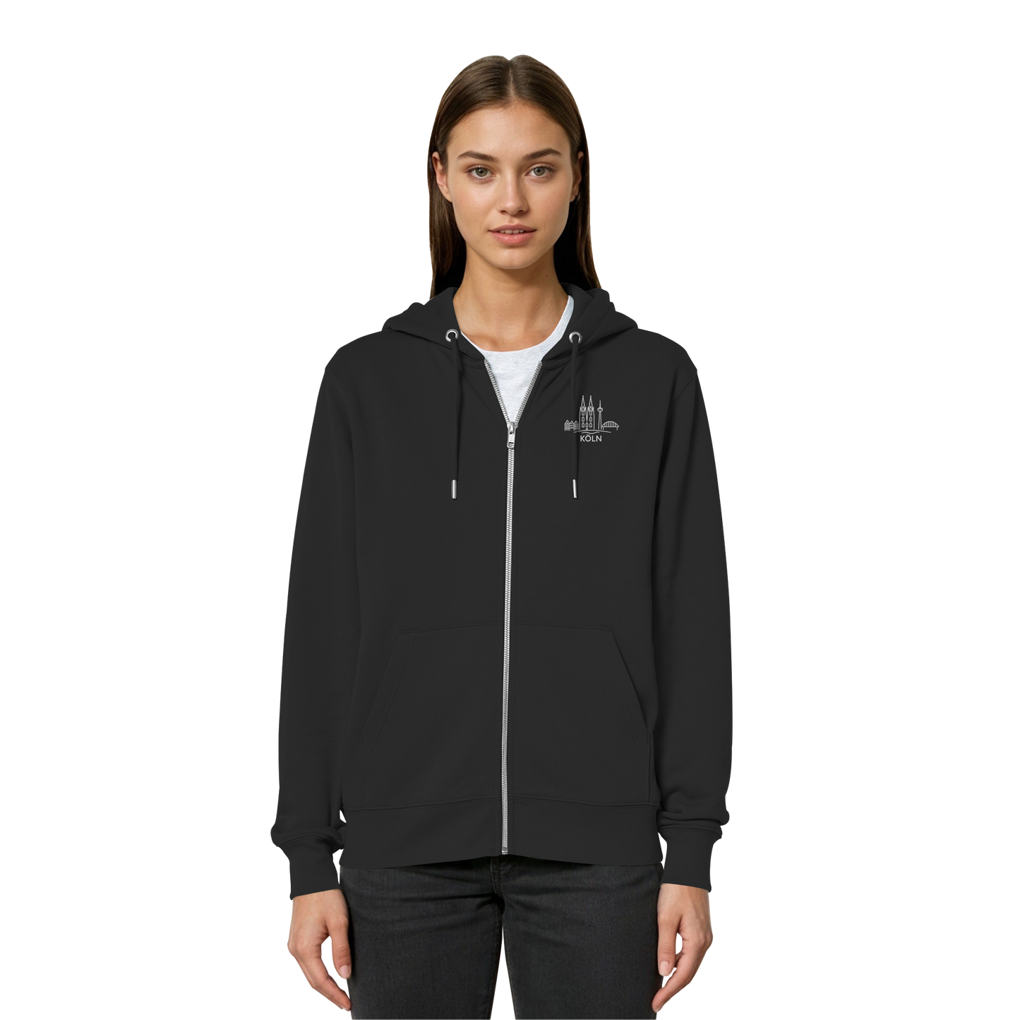 Köln Skyline Stick - Organic Relaxed Zipper