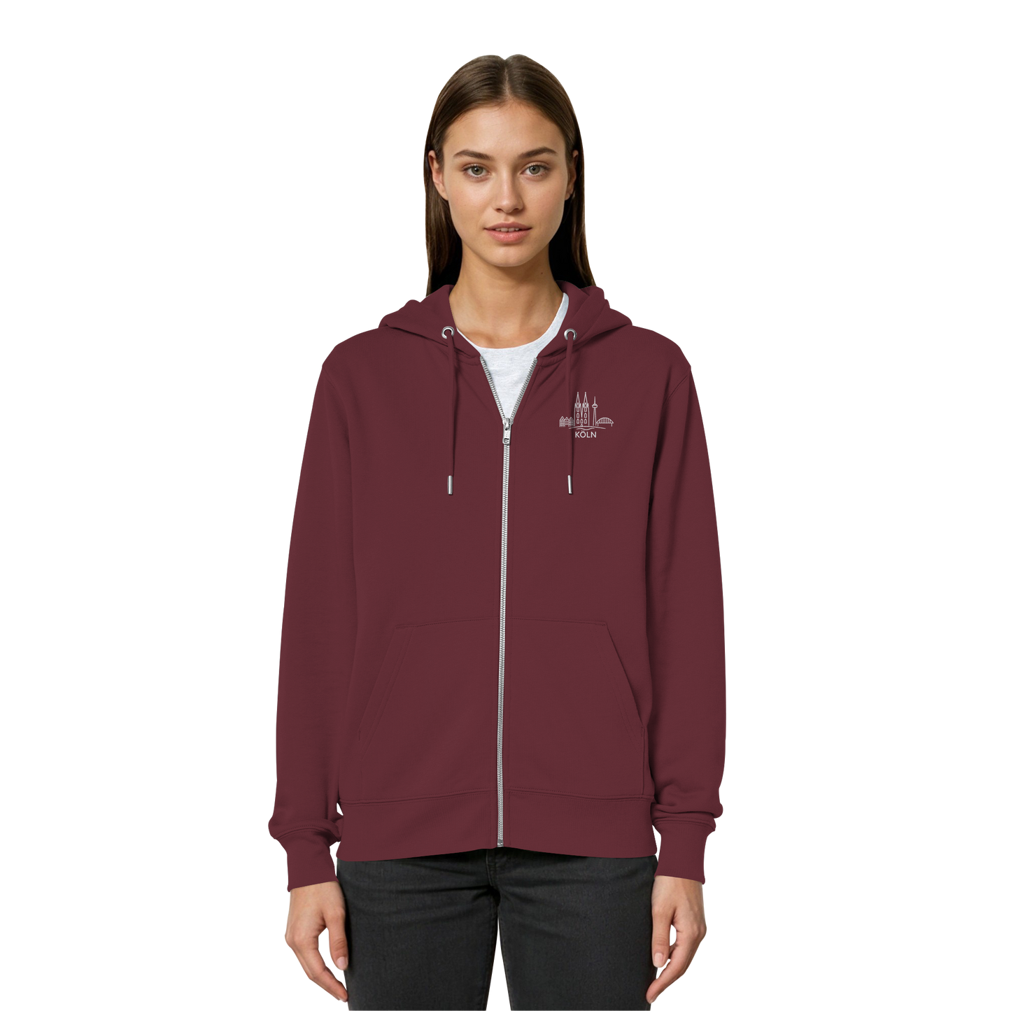 Köln Skyline Stick - Organic Relaxed Zipper