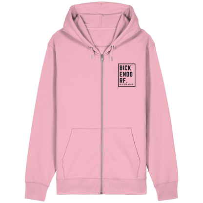 Bickendorf Koordinaten (kleiner Druck auf der Brust) - Organic Relaxed Zipper