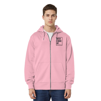 Bickendorf Koordinaten (kleiner Druck auf der Brust) - Organic Relaxed Zipper