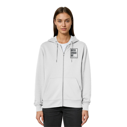 Bickendorf Koordinaten (kleiner Druck auf der Brust) - Organic Relaxed Zipper