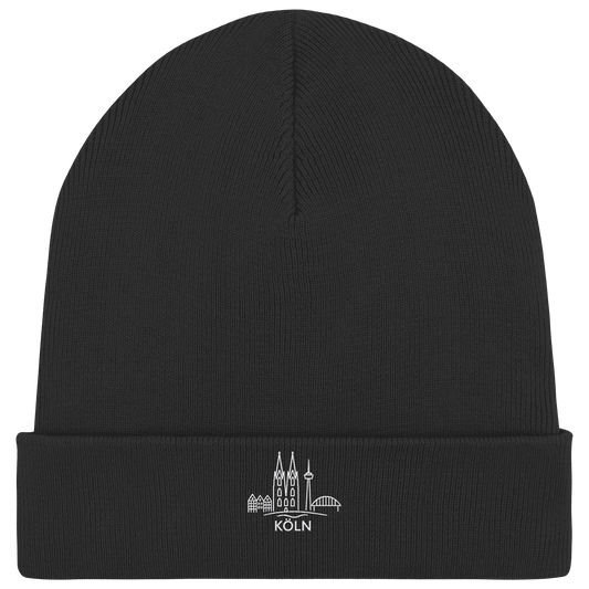 Köln Skyline Stick - Organic Rib Beanie