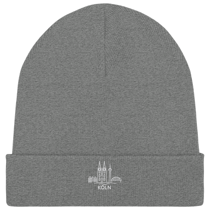 Köln Skyline Stick - Organic Rib Beanie