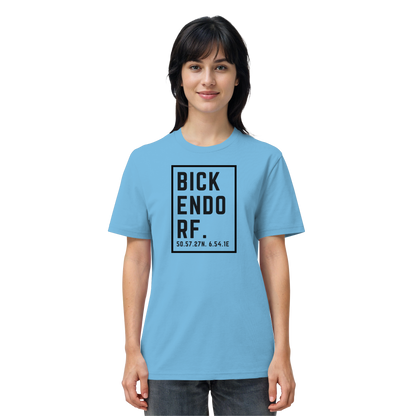 Bickendorf Koordinaten (großer Druck auf der Brust) - Organic Shirt
