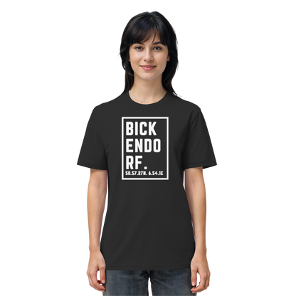 Bickendorf Koordinaten (großer Druck auf der Brust) - Organic Shirt