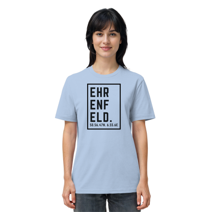 Ehrenfeld Koordinaten (großer Druck auf der Brust) - Organic Shirt