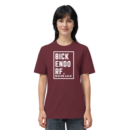 Bickendorf Koordinaten (großer Druck auf der Brust) - Organic Shirt