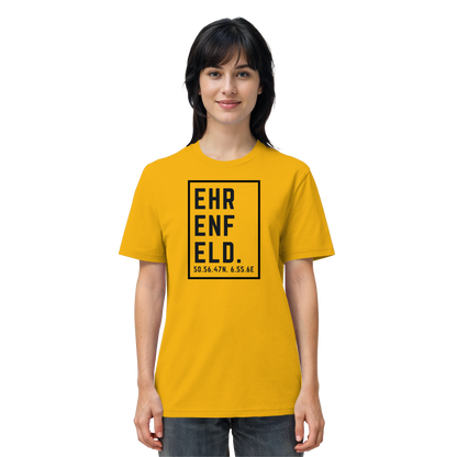 Ehrenfeld Koordinaten (großer Druck auf der Brust) - Organic Shirt