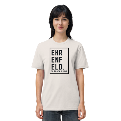 Ehrenfeld Koordinaten (großer Druck auf der Brust) - Organic Shirt