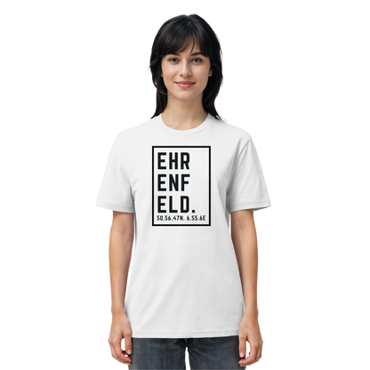 Ehrenfeld Koordinaten (großer Druck auf der Brust) - Organic Shirt