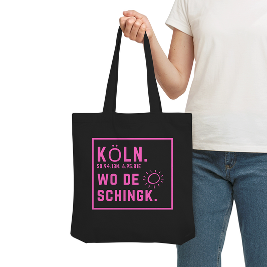 Wo de Sonn schingk - Köln Druck  - Organic Tote-Bag
