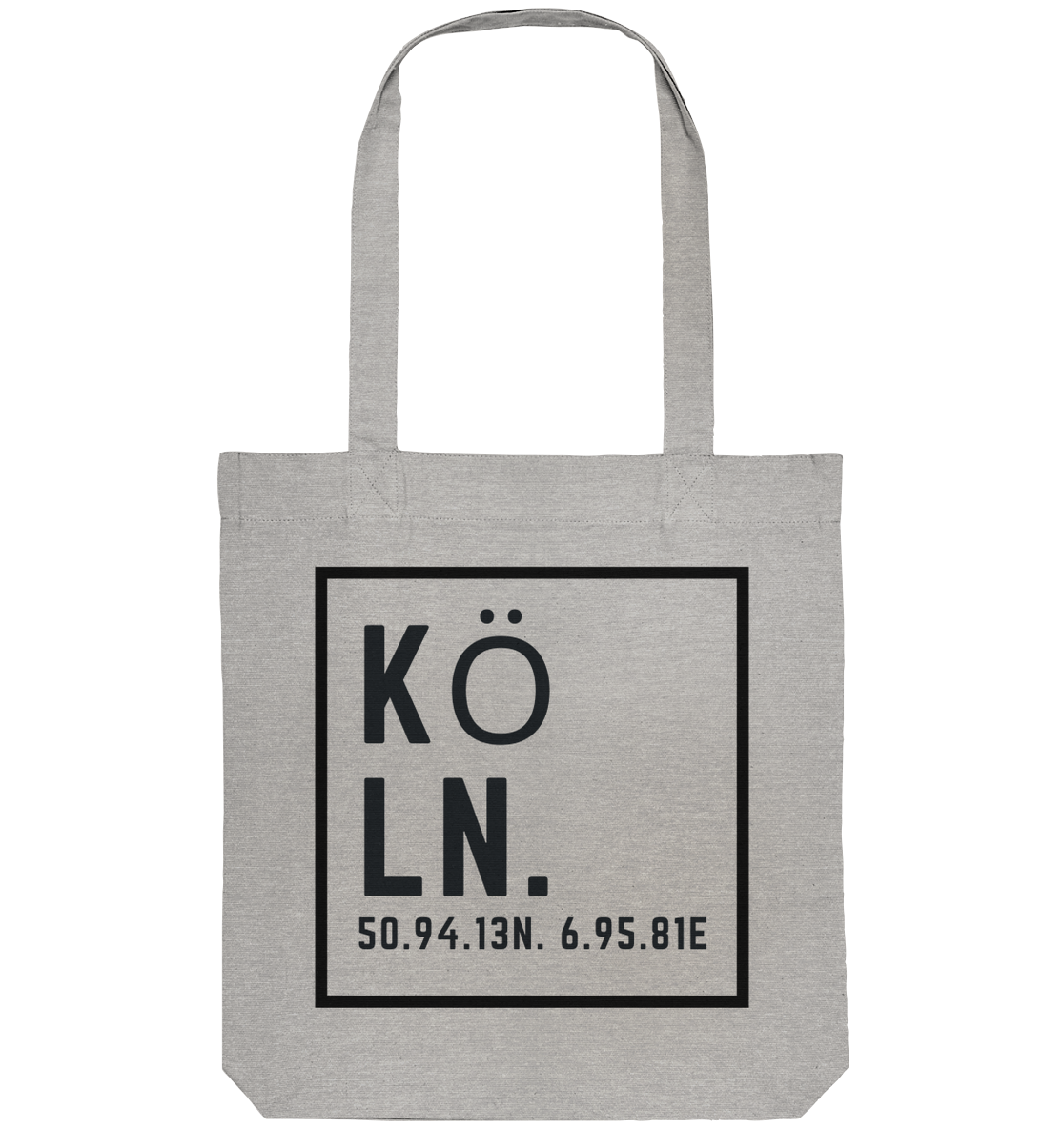 Köln Skyline (Druck) - Organic Tote-Bag