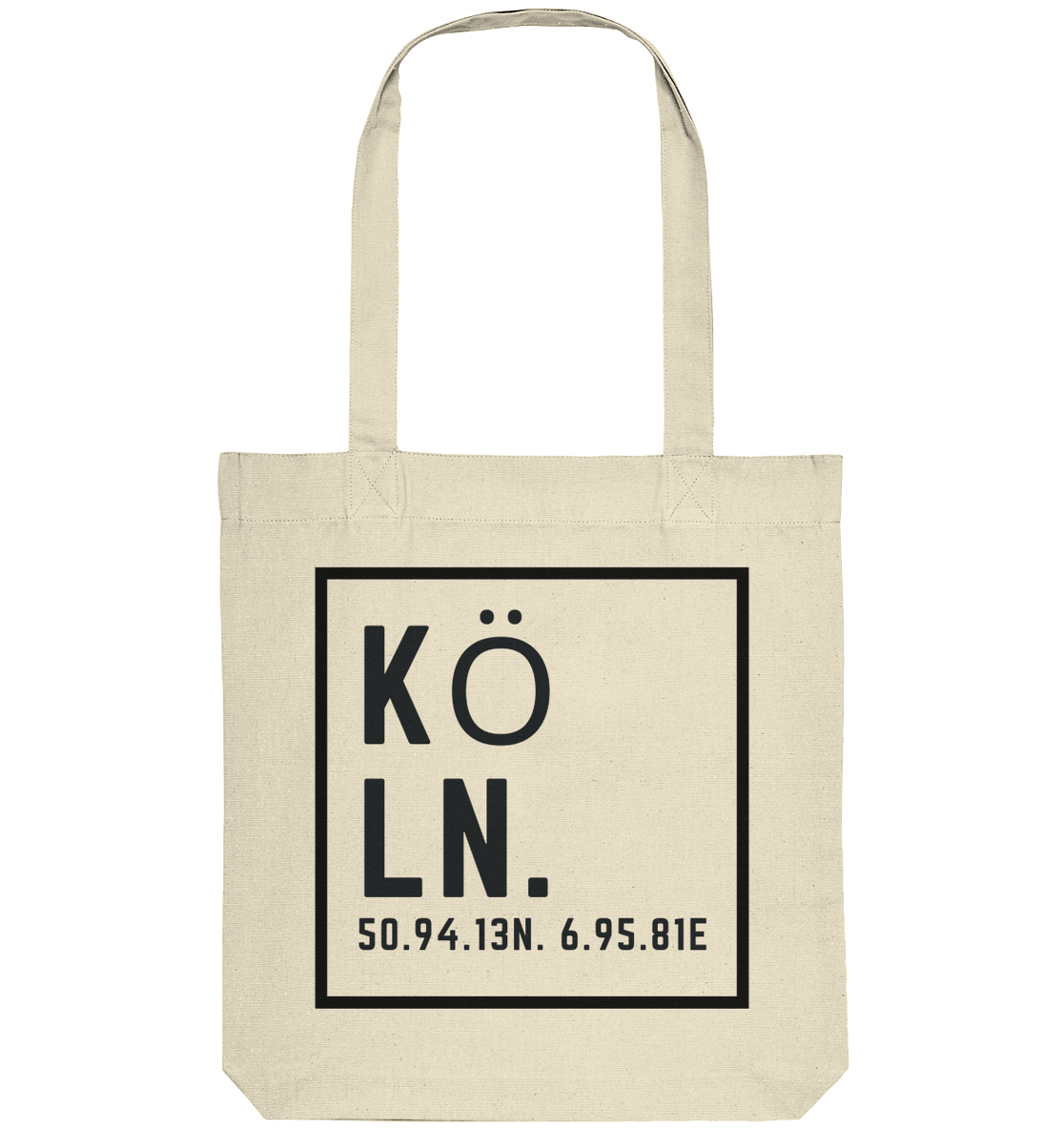 Köln Skyline (Druck) - Organic Tote-Bag