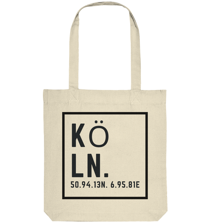 Köln Skyline (Druck) - Organic Tote-Bag