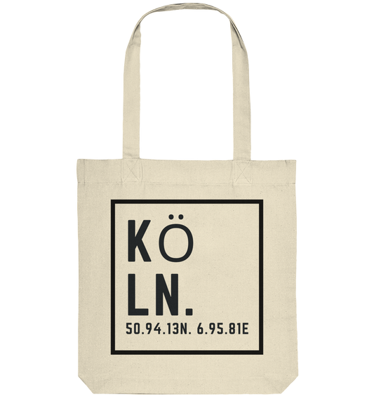 Köln Skyline (Druck) - Organic Tote-Bag