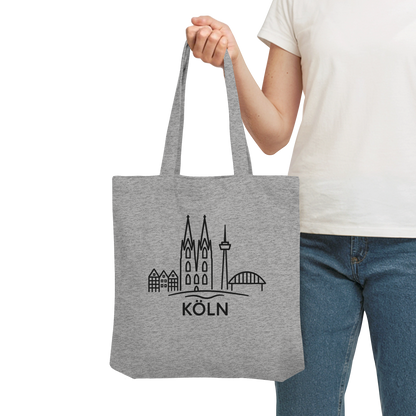 Köln Skyline (Druck) - Accessoires - Organic Tote-Bag