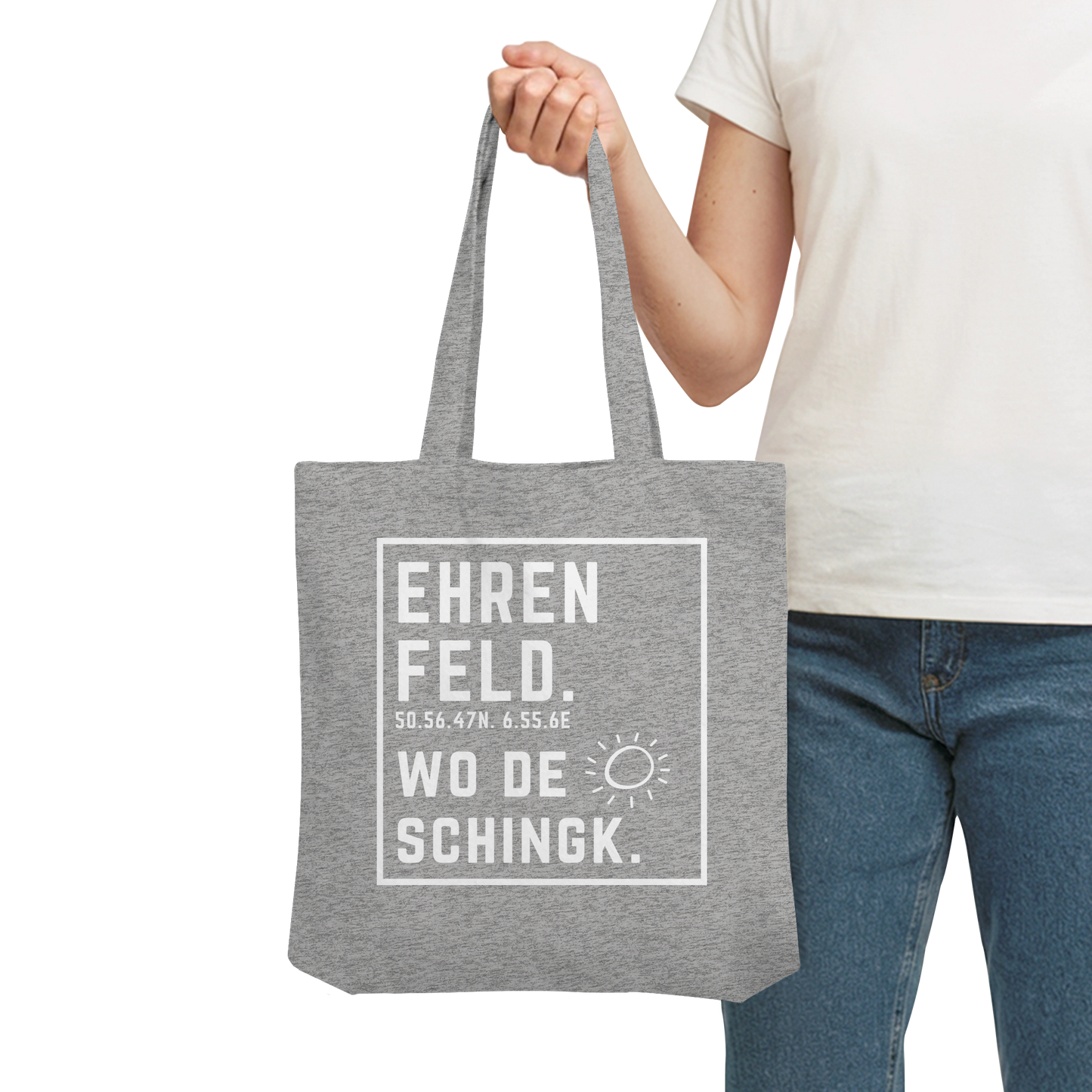 Wo de Sonn schingk - Ehrenfeld Druck - Organic Tote-Bag