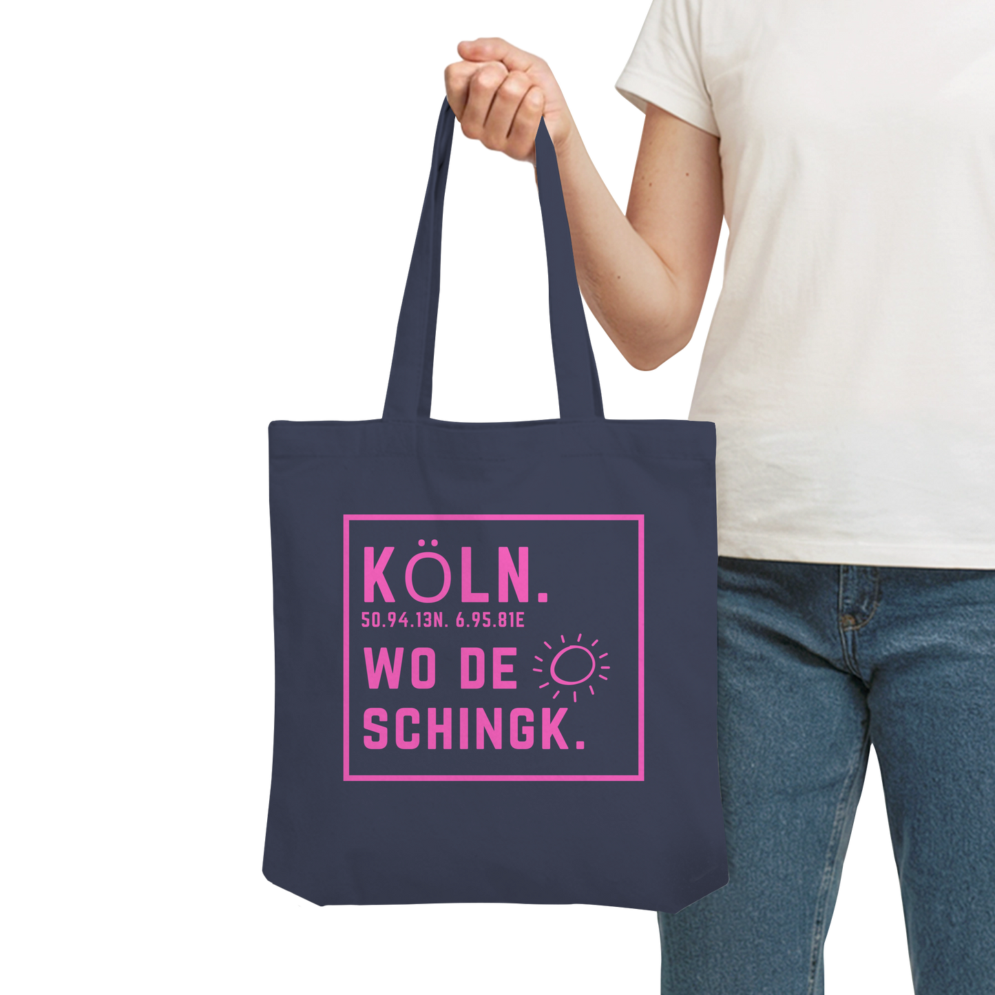 Wo de Sonn schingk - Köln Druck  - Organic Tote-Bag