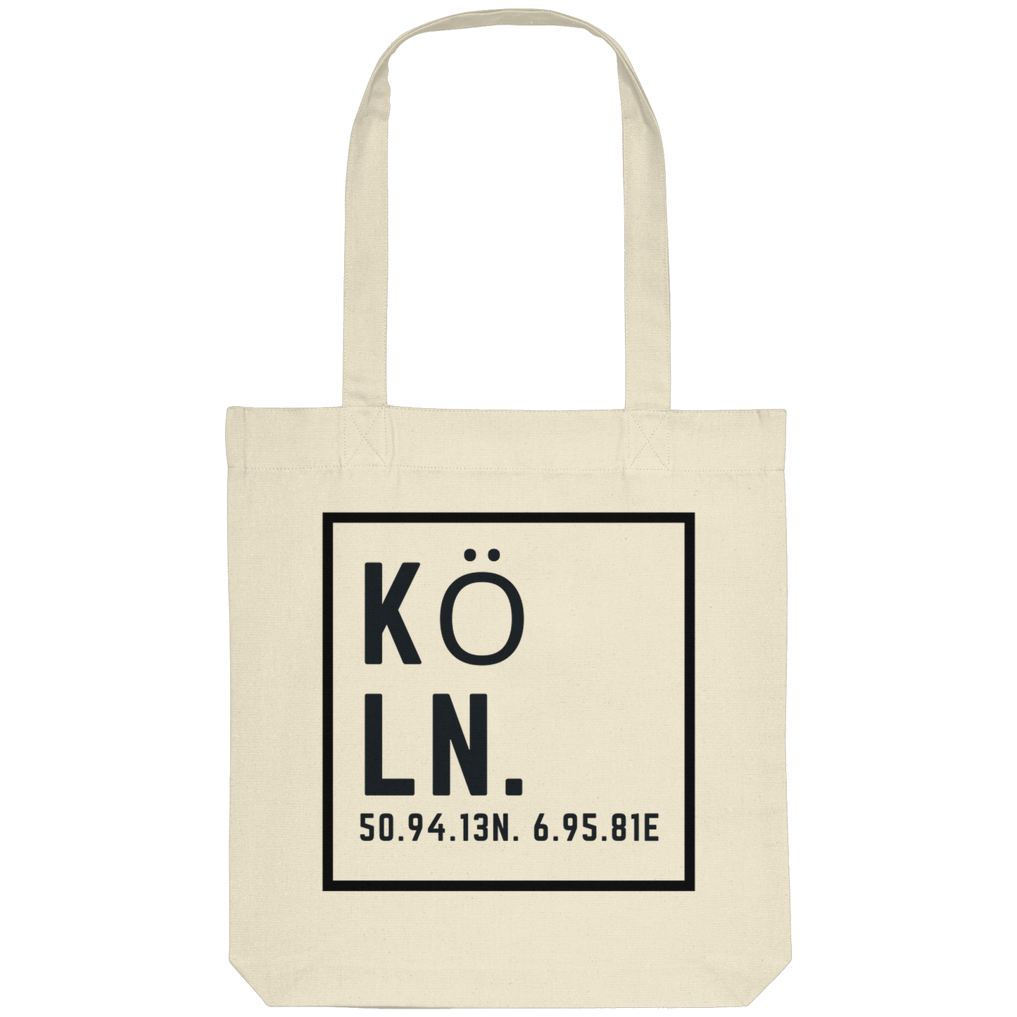 Köln Skyline (Druck) - Organic Tote-Bag