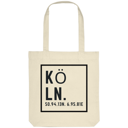 Köln Skyline (Druck) - Organic Tote-Bag