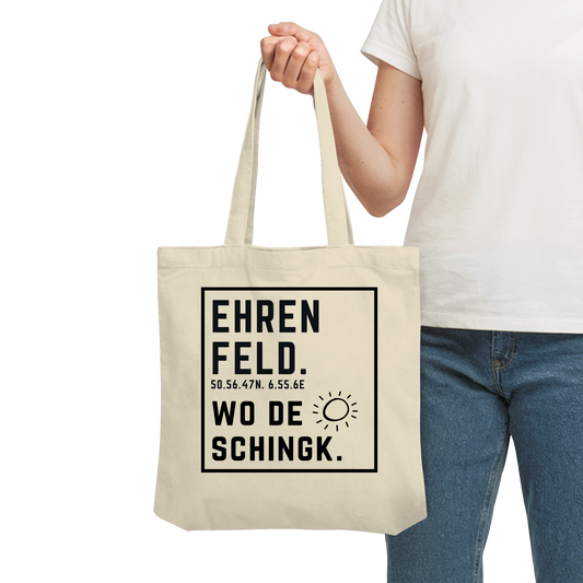 Wo de Sonn schingk - Ehrenfeld Druck  - Organic Tote-Bag