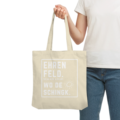 Wo de Sonn schingk - Ehrenfeld Druck - Organic Tote-Bag