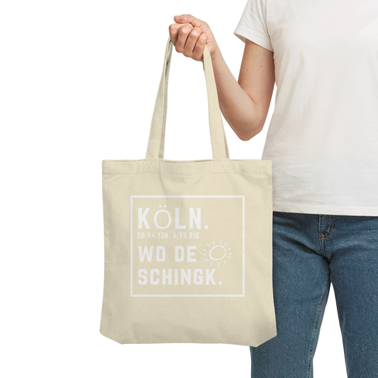 Wo de Sonn schingk - Köln Druck - Organic Tote-Bag