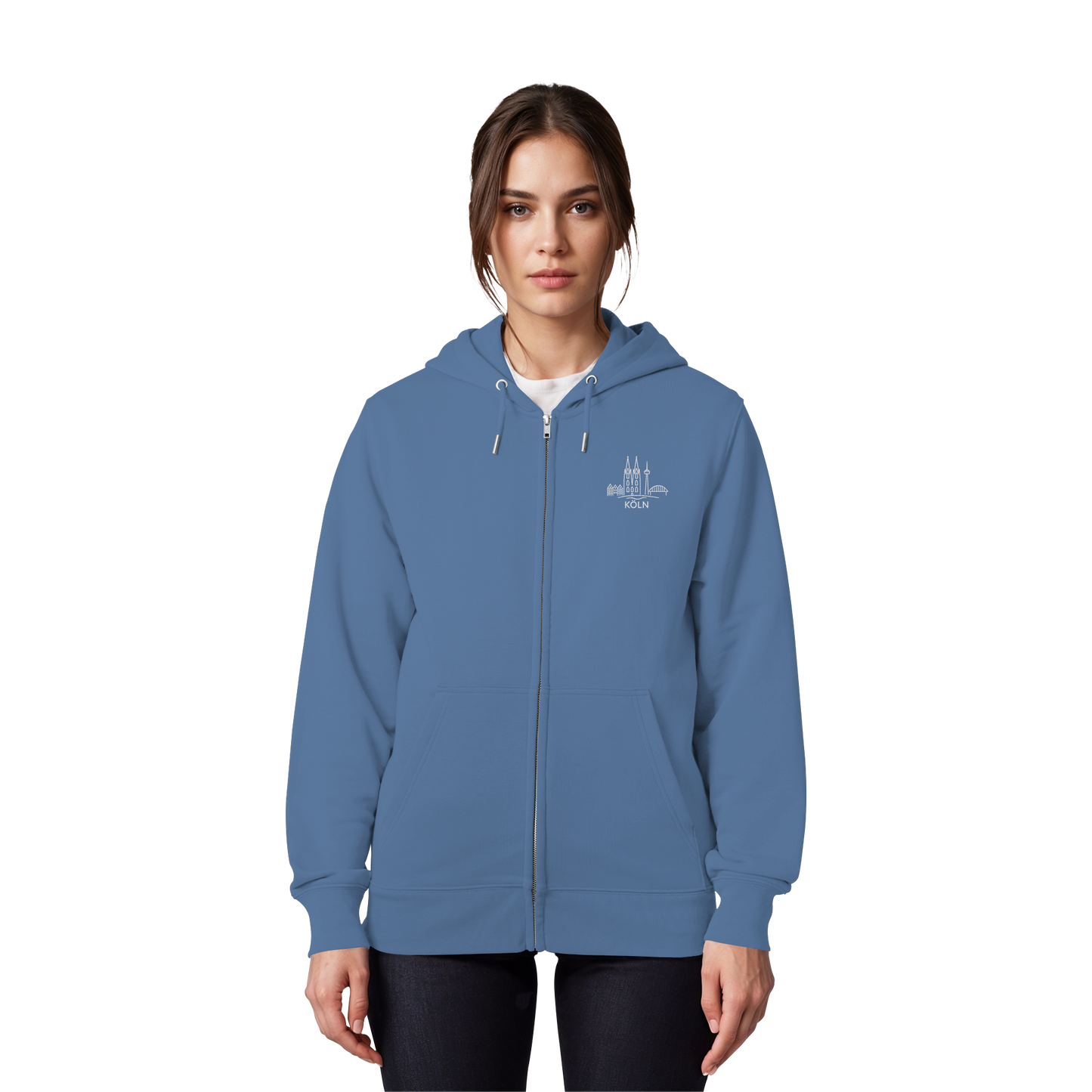 Köln Skyline Stick - Organic Zipper