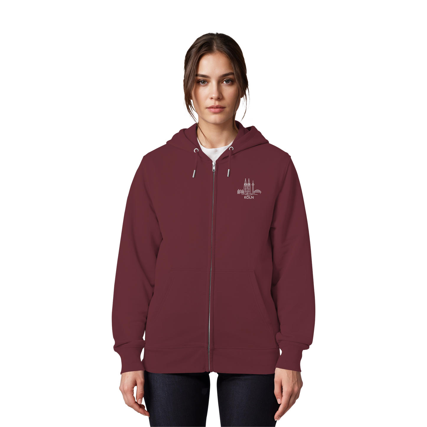 Köln Skyline Stick - Organic Zipper