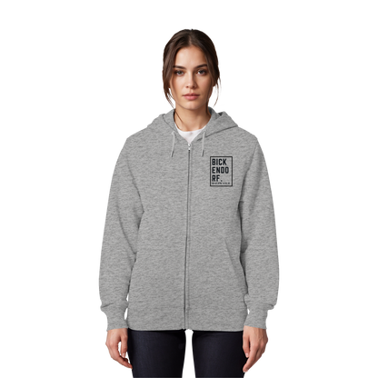 Bickendorf Koordinaten (kleiner Druck auf der Brust) - Organic Zipper