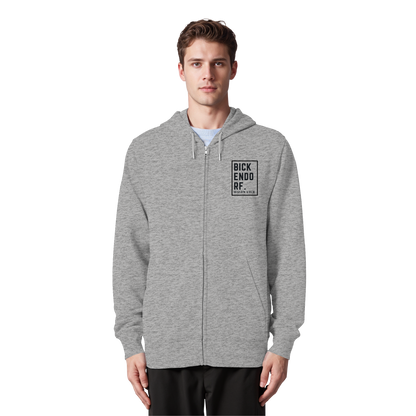 Bickendorf Koordinaten (kleiner Druck auf der Brust) - Organic Zipper