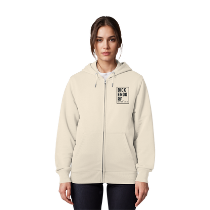 Bickendorf Koordinaten (kleiner Druck auf der Brust) - Organic Zipper