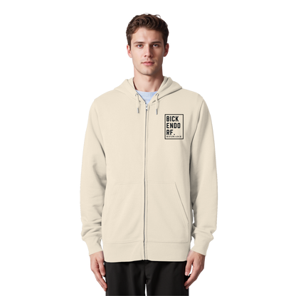 Bickendorf Koordinaten (kleiner Druck auf der Brust) - Organic Zipper