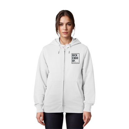 Bickendorf Koordinaten (kleiner Druck auf der Brust) - Organic Zipper