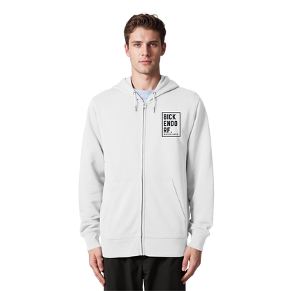 Bickendorf Koordinaten (kleiner Druck auf der Brust) - Organic Zipper