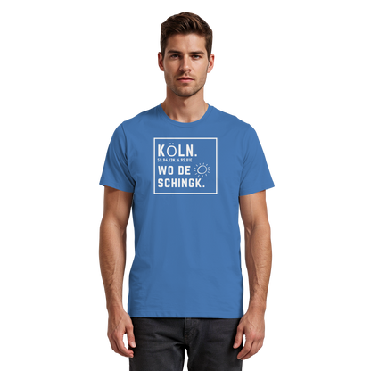 Wo de Sonn schingk - Köln Druck - Premium Classic T-Shirt