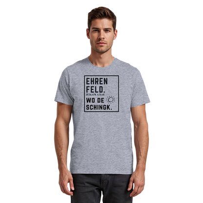 Wo de Sonn schingk - Ehrenfeld Druck  - Premium Classic T-Shirt