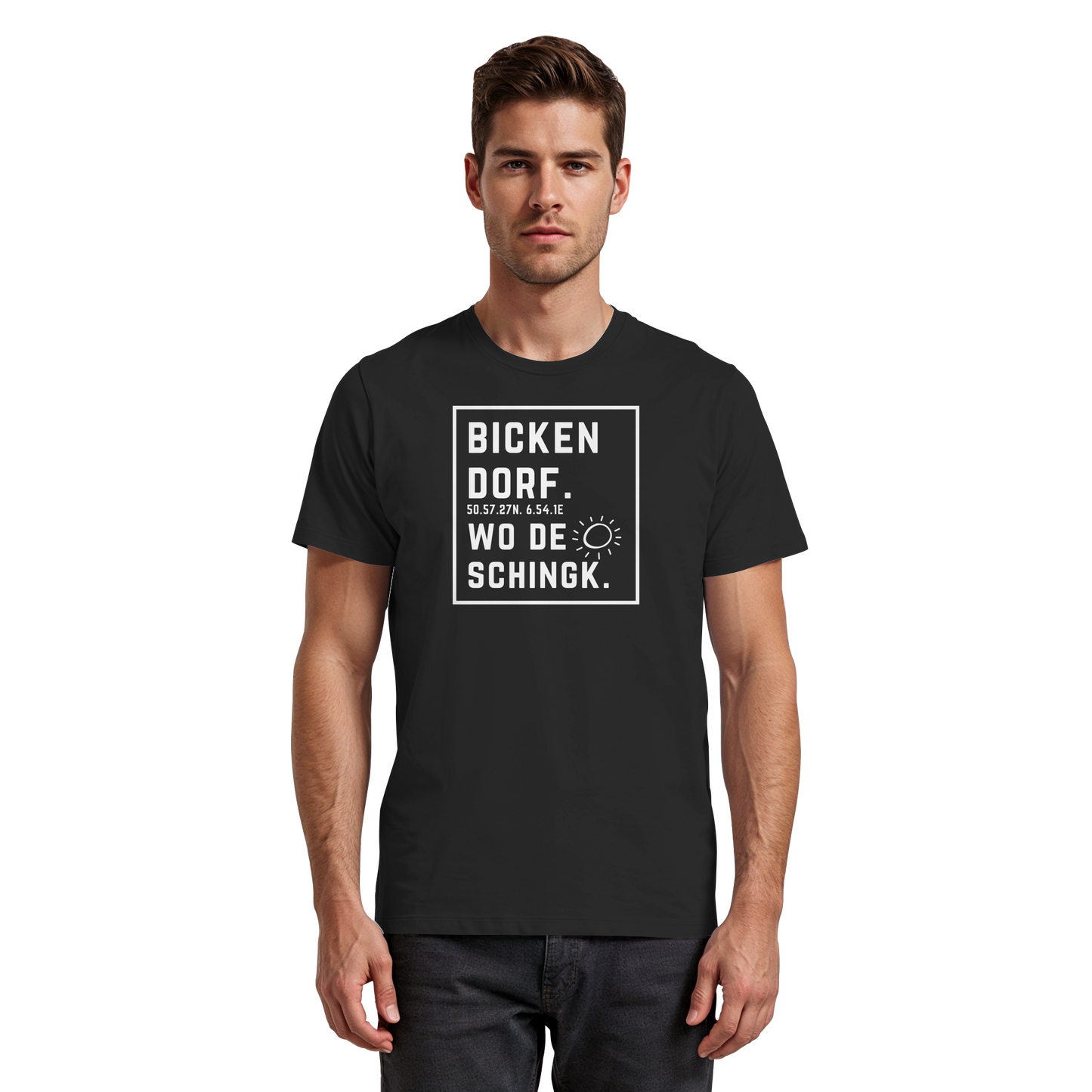 Wo de Sonn schingk - Bickendorf Druck - Premium Classic T-Shirt
